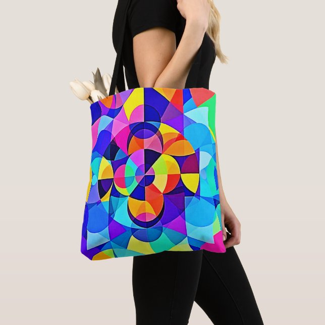Lebhafte geometrische Joy (Von Nahem)