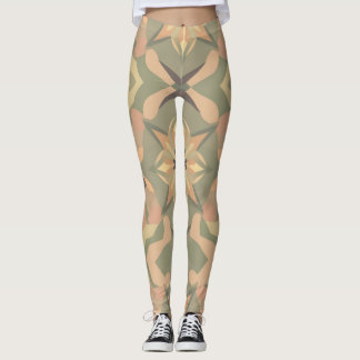 Lebhafte geometrische Leggings