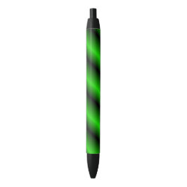 Lebhafte grüne Linien Kugelschreiber