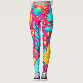Lebhafte Herzkultur Leggings