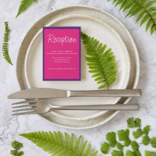 Lebhafte Hochzeitsempfehlung für Sunrise Mix & Mat Begleitkarte