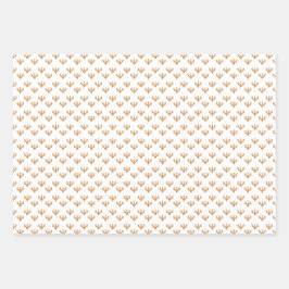 Lebhafte Indianer Geschenkpapier Set