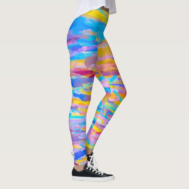 Lebhafte Kaskade Leggings (Rechts)