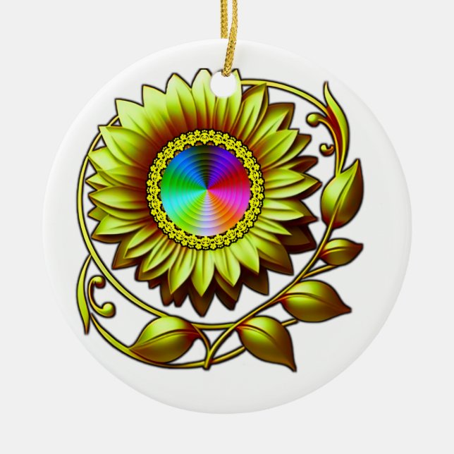 Lebhafte Keramik Ornament (Vorne)