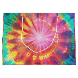 Lebhafte Krawatte-Dye #1 Große Geschenktüte