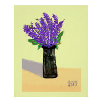 Lebhafte Lavendel-Blume, Inspirierte Natur