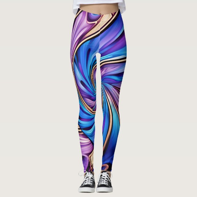lebhafte Leggings (Vorderseite)