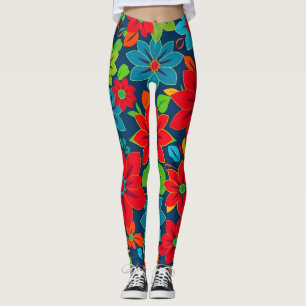 Lebhafte Leggings nahtlos - Wohngestaltung Ins