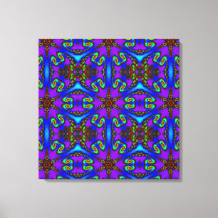 Lebhafte Leinwand der digitalen Kaleidoskope-Kunst