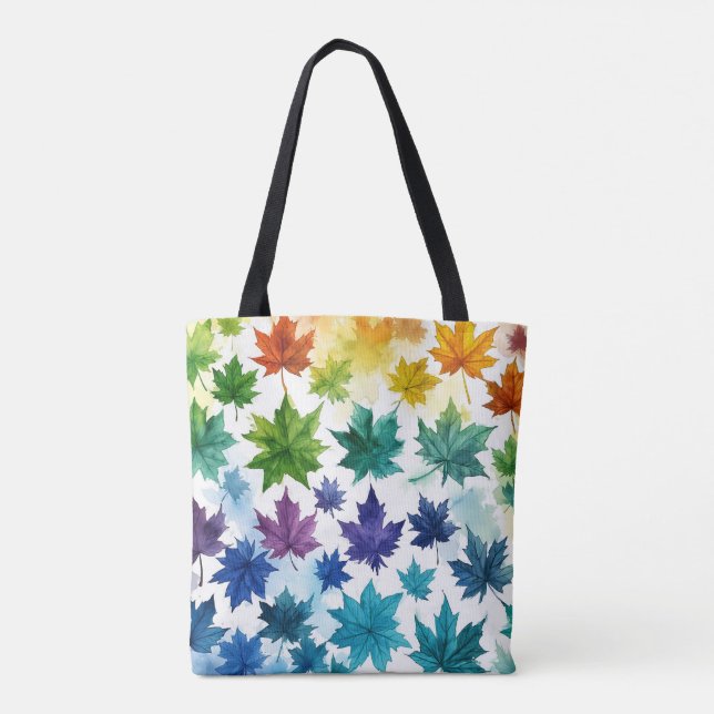 Lebhafte Maple Leaf-Tasche (Rückseite)