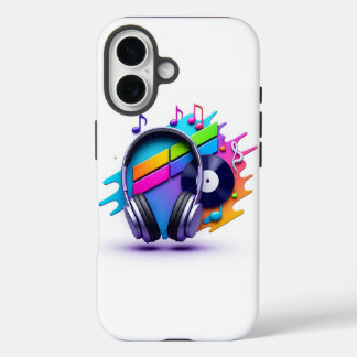 Lebhafte Music Vibes Phone Case - Vinyl art