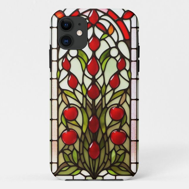 Lebhafte Muster für Blumen und Geometrie Case-Mate iPhone Hülle (Rückseite)
