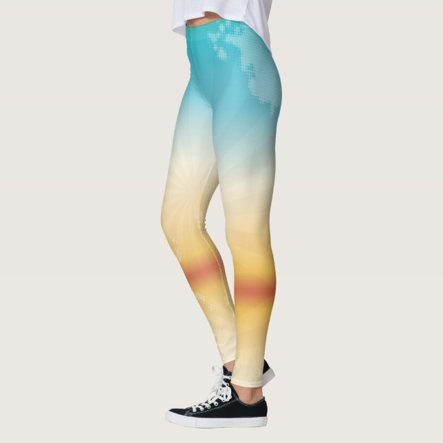 Lebhafte Muster: Leggings für jeden Anlass (Links)
