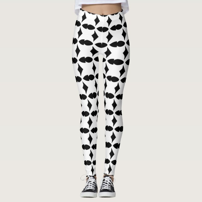 Lebhafte Muster: Leggings für jeden Anlass (Vorderseite)