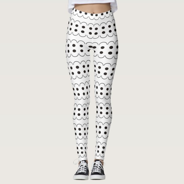 Lebhafte Muster: Leggings für jeden Anlass (Vorderseite)