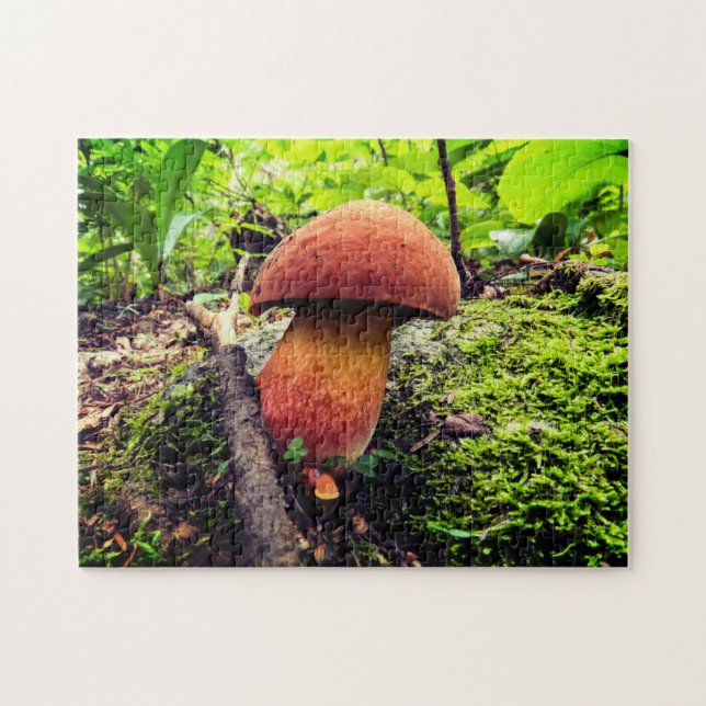 Lebhafte Natur | King Bolete Puzzle (Horizontal)