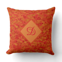 lebhafte Orange Mitte des Jahrhunderts moderne boh