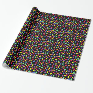 Lebhafte Polka-Punkte Geschenkpapier