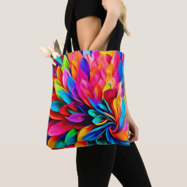 Lebhafte Rainbow-Blume Abstrakt