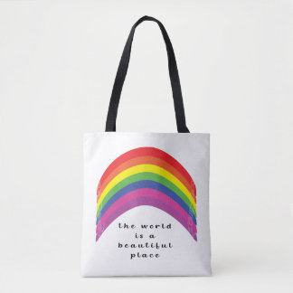 Lebhafte Rainbow Tote Bag
