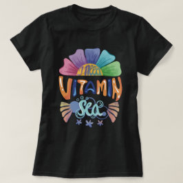 Lebhafte Regenbogenhandschrift: Ich brauche Vitami T-Shirt