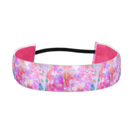 Lebhafte, rosa Gesäumte, nichtschlanke Headbands