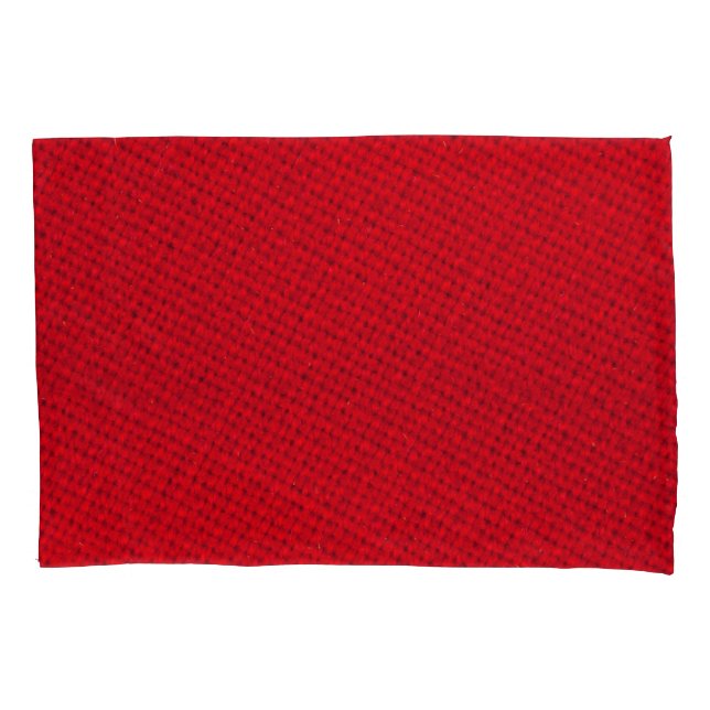 Lebhafte rote Textur Kissenbezug (Vorderseite)