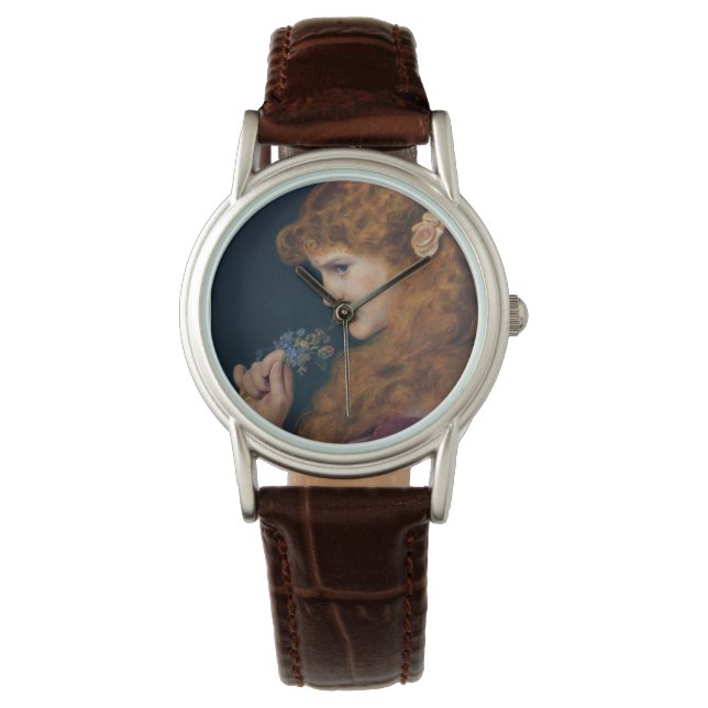 Lebhafte Rothaarfrauen (Schatten der Liebe) (Schei Armbanduhr (Vorderseite)