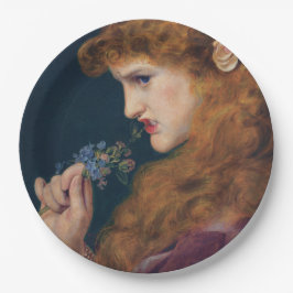 Lebhafte Rothaarfrauen (Schatten der Liebe) (Schei Pappteller