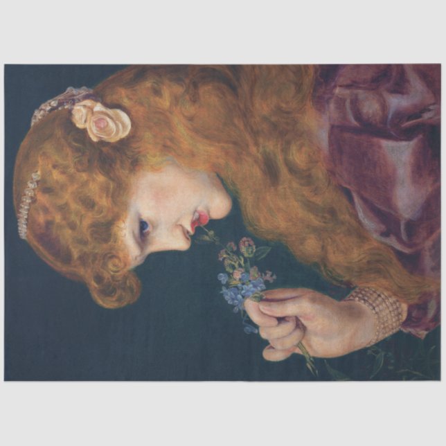 Lebhafte Rothaarfrauen (Schatten der Liebe) (Schei Seidenpapier (Vorderseite)