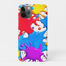Lebhafte Splash der Neonfarben