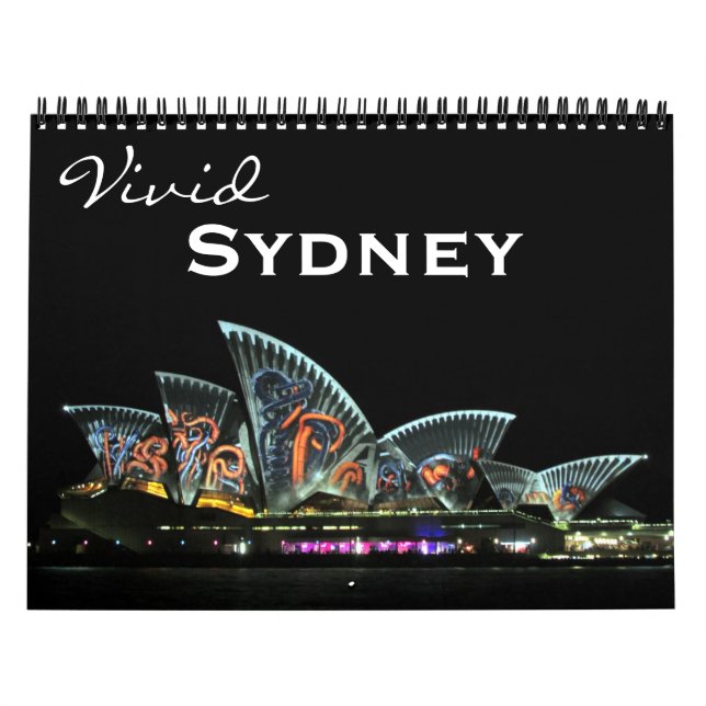 lebhafte Sydney 2026 Kalender (Titelbild)