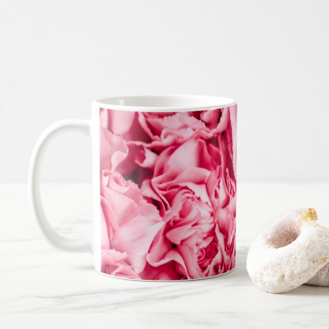 Lebhafte Tasse-Muster: Zazzle Store Hits! Kaffeetasse (Mit Donut)