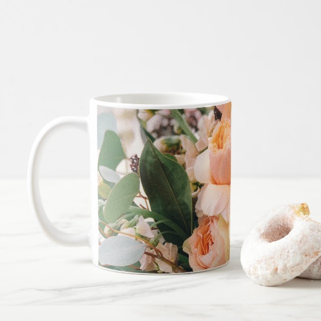 Lebhafte Tasse-Muster: Zazzle Store Hits! Kaffeetasse (Mit Donut)