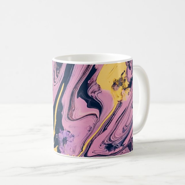 Lebhafte Tasse-Muster: Zazzle Store Hits! Kaffeetasse (VorderseiteRechts)