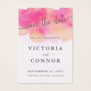 Lebhafte Träume speichern die Datumskarten Rosa