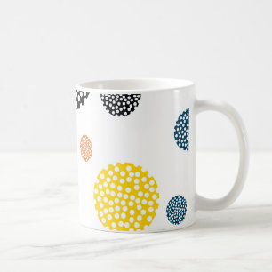 Lebhafte, trendige, coole, lustige, moderne gepunk kaffeetasse