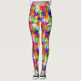 Lebhafte Trippy-Jiggle-Leggings Leggings