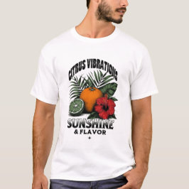 Lebhafte tropische Früchte Männer-T - Shirt