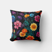 Lebhafte Wiesenblüten - farbenfrohe Blumenmuster