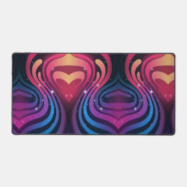 Lebhafte Wirbel: glänzende Hintergrundbilder Schreibtischunterlage