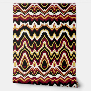 Lebhafte Zick-Zack-Tapete "Ratti_Creative_Arts" Tapete