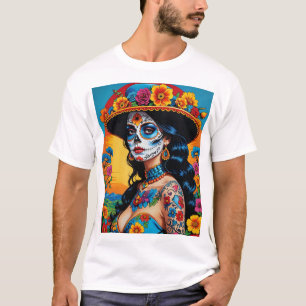 Lebhafte Zuckerkultur Art T Shirt Retro Ästhetik