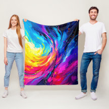 Lebhafter Abstrakter Swirl