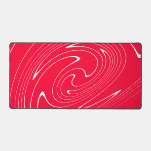 Lebhafter Abstrakter Swirl Schreibtischunterlage