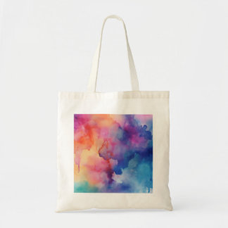 Lebhafter Aquarelldruck 1 Tasche