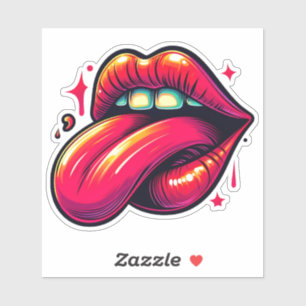 Lebhafter Ausdruck der Motivation Aufkleber