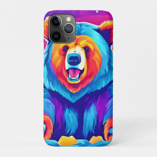 Lebhafter Bär im Schnee Case-Mate iPhone Hülle