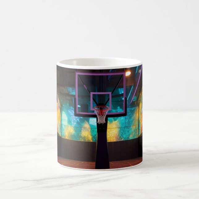 Lebhafter Basketball Kaffeetasse (Mittel)