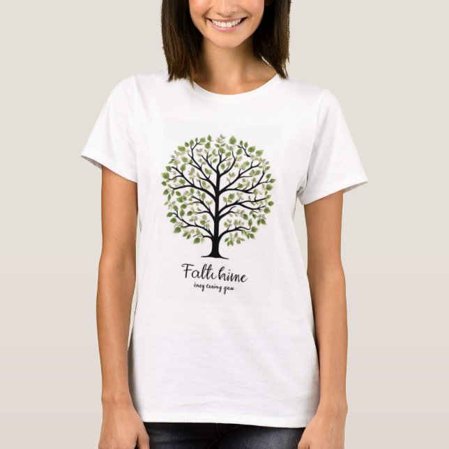 Lebhafter Baum T-Shirt (Vorderseite)